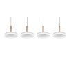 Trio verlichting Celeste Hanglamp LED Bruin, 1-licht