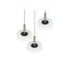 Trio verlichting Celeste Hanglamp LED Bruin, 1-licht