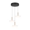 Trio verlichting Celeste Hanglamp LED Bruin, 1-licht