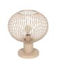 Trio verlichting Gila Tafellamp Beige, 1-licht