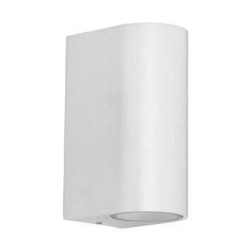 EGLO CALVILLO Buiten muurverlichting LED Transparant, Helder, Wit, 2-lichts