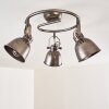 Nanlia Plafondlamp Grijs, Zilver, 3-lichts