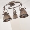 Nanlia Plafondlamp Grijs, Zilver, 3-lichts