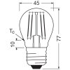 Osram E27 1.2 Watt warm wit 255 Lumen