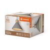 Ledvance DECOR Wand- en plafondlamp Grijs, houtlook, 1-licht