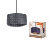 Ledvance DECOR Wand- en plafondlamp Grijs, 1-licht