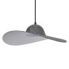 Ledvance DECOR Wand- en plafondlamp Grijs, 1-licht