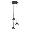 Ledvance DECOR Wand- en plafondlamp LED Zwart, 3-lichts