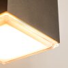 Laxa Buiten muurverlichting LED Zilver, 2-lichts