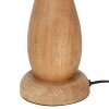 Trio verlichting TOBA Tafellamp Hout licht, 1-licht