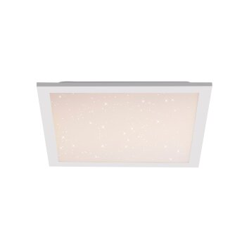 Leuchten-Direkt STARRYFLAT Plafondlamp LED Wit, 1-licht, Afstandsbediening