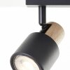 Briljante lampen Pini Plafondspot Zwart, 2-lichts