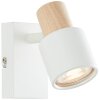 Briljante lampen Pini Wandspot Wit, 1-licht