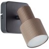 Briljante lampen Cadiz Wandspot LED Zwart, 1-licht