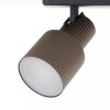 Briljante lampen Cadiz Plafondspot LED Zwart, 2-lichts