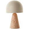 Paddestoel lamp  Briljante lampen Nalam Tafellamp Beige, 1-licht