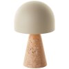 Paddestoel lamp  Briljante lampen Nalam Tafellamp Beige, 1-licht