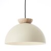 Briljante lampen Nalam Hanglamp Beige, 1-licht