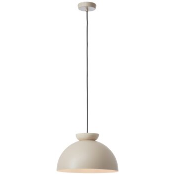 Briljante lampen Nalam Hanglamp Beige, 1-licht