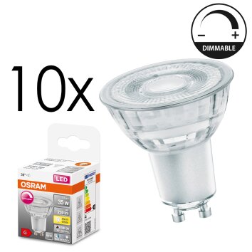 GU10 LED 3.7 Watt warm wit dimbaar 230 Lumen