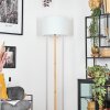 Bassagoda Staande lamp Natuurlijke kleuren, Zwart, 1-licht