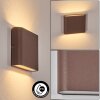 Gamas Wandlamp voor buiten, Licht omhoog & omlaag, Wandlamp Roest, 1-licht