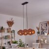 Cardeira Hanglamp, Hanglamp Zwart, 3-lichts