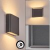 Gamas Wandlamp voor buiten, Licht omhoog & omlaag, Wandlamp LED Antraciet, 1-licht