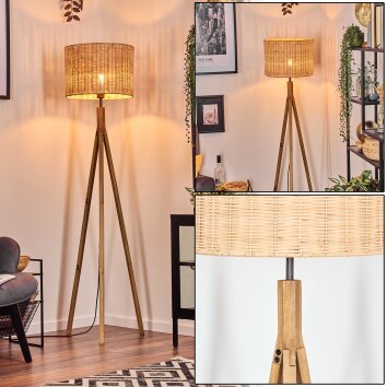 Cavaca Staande lamp Natuurlijke kleuren, 1-licht