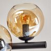 Gastor Plafondlamp, Kogellampje Amber, 8-lichts