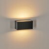 Brydebjerg Wandlamp voor buiten, Licht omhoog & omlaag, Wandlamp LED Zwart, 1-licht