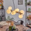 Chehalis Hanglamp, Kogellampje, Hanglamp Wit, 8-lichts