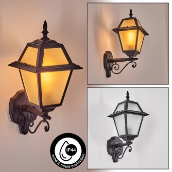 Fornelos Buitenlicht, Wandlamp voor buiten, Wandlamp Zwart, 1-licht