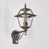 Fornelos Buitenlicht, Wandlamp voor buiten, Wandlamp Goud, Zwart, 1-licht, Bewegingsmelder