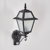 Fornelos Buitenlicht, Wandlamp voor buiten, Wandlamp Zwart, 1-licht, Bewegingsmelder