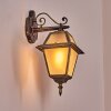 Fornelos Buitenlicht, Wandlamp voor buiten, Wandlamp Goud, Zwart, 1-licht