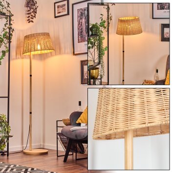 Cavaca Staande lamp Natuurlijke kleuren, 1-licht