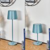 Belece Buiten tafellamp, Tafellamp LED Blauw, 1-licht