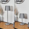 Belece Buiten tafellamp, Tafellamp LED Grijs, 1-licht