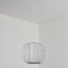 Adara Hanglamp, Hanglamp Wit, 1-licht