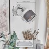 Ailer Plafondspot, Wandlamp, Wandspot Chroom, 1-licht