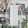 Adara Hanglamp, Hanglamp Wit, 1-licht