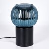 Koyoto Kogellampje, Bureaulamp, Tafellamp Blauw, 1-licht