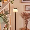 Longchamps Staande lamp LED Zwart, 1-licht