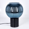 Koyoto Kogellampje, Bureaulamp, Tafellamp Blauw, 1-licht