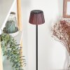 Longchamps Staande lamp LED Zwart, 1-licht