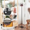 Longchamps Staande lamp LED Zwart, 1-licht