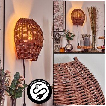 Cardeira Wandlamp Zwart, 1-licht