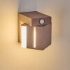 Swanek Wandlamp voor buiten, Wandlamp LED Roest, 1-licht, Bewegingsmelder