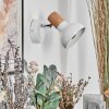 Alyra Plafondspot, Wandlamp, Muurspot Wit, 1-licht